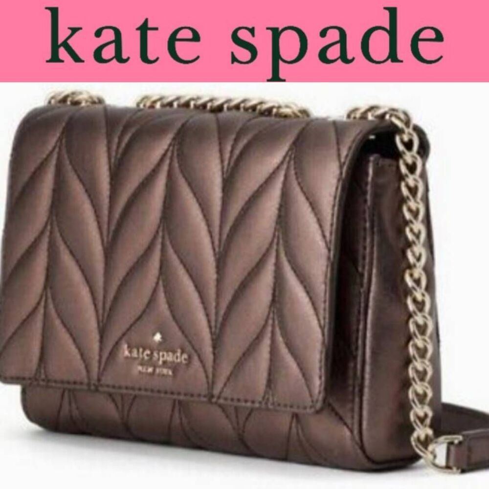 Kate‎ Spade Emelyn Briar Lane Quilted Leather Crossbody Bag